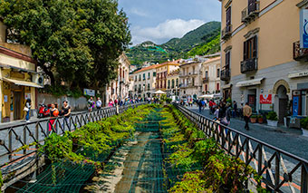 Maiori on the Amalfi Coast, Italy