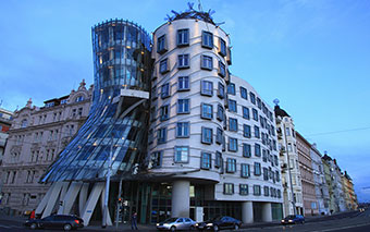 Dancing House in Prague, Czech Republic