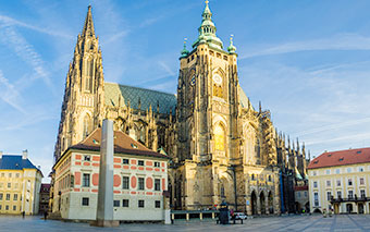 St. Vitus Cathedral in Prague, Czech Republic