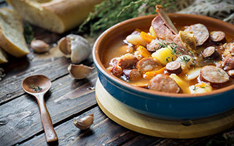 Local food: Cocido Madrileño in Madrid, Spain